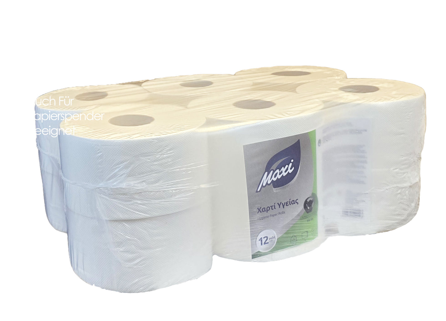 Klopapierrollen 12 x 450gr 100% Zellstoff