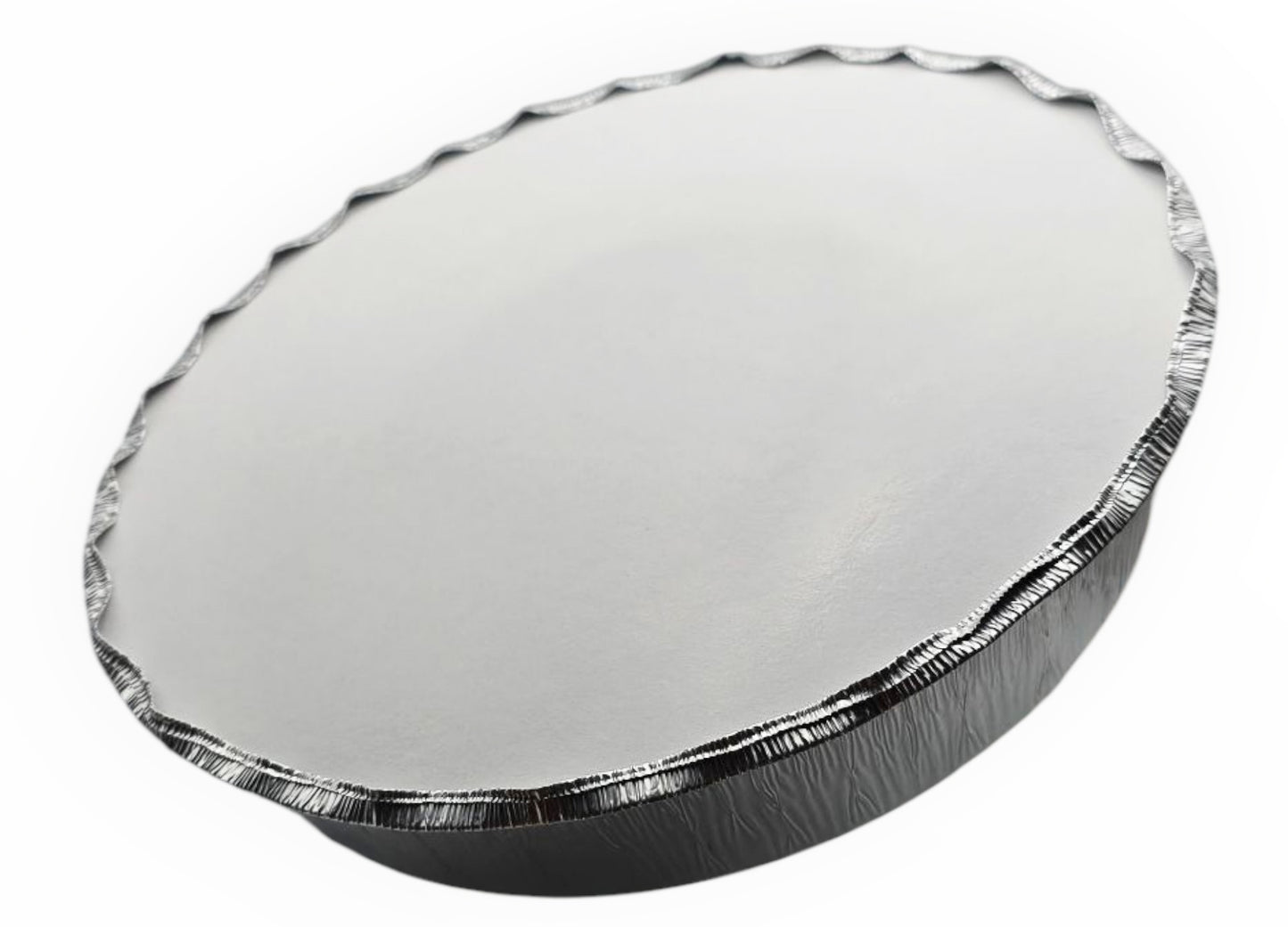 Aluschalen 680ml mit Deckel Rund 184x184x37mm 100-400 Stück