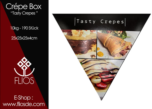 FOOD BOX Crépe Box 10 kg - 190 Stück