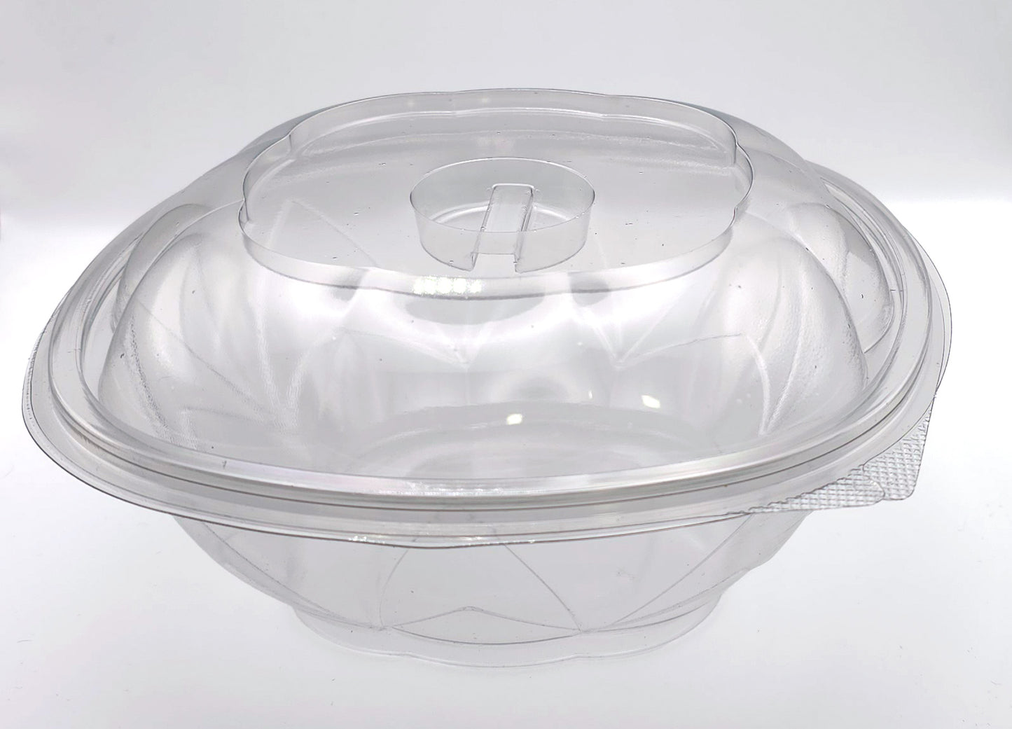 Salatschale mit Deckel PET Rund 500ml-750ml-1000ml