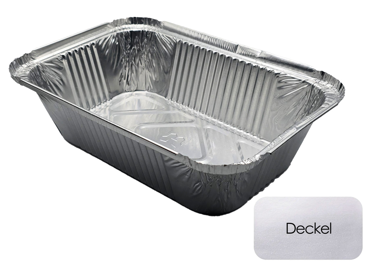Aluschalen 940ml mit Deckel Aluschale Nudelschale 198x139x55mm 100-400 Stück