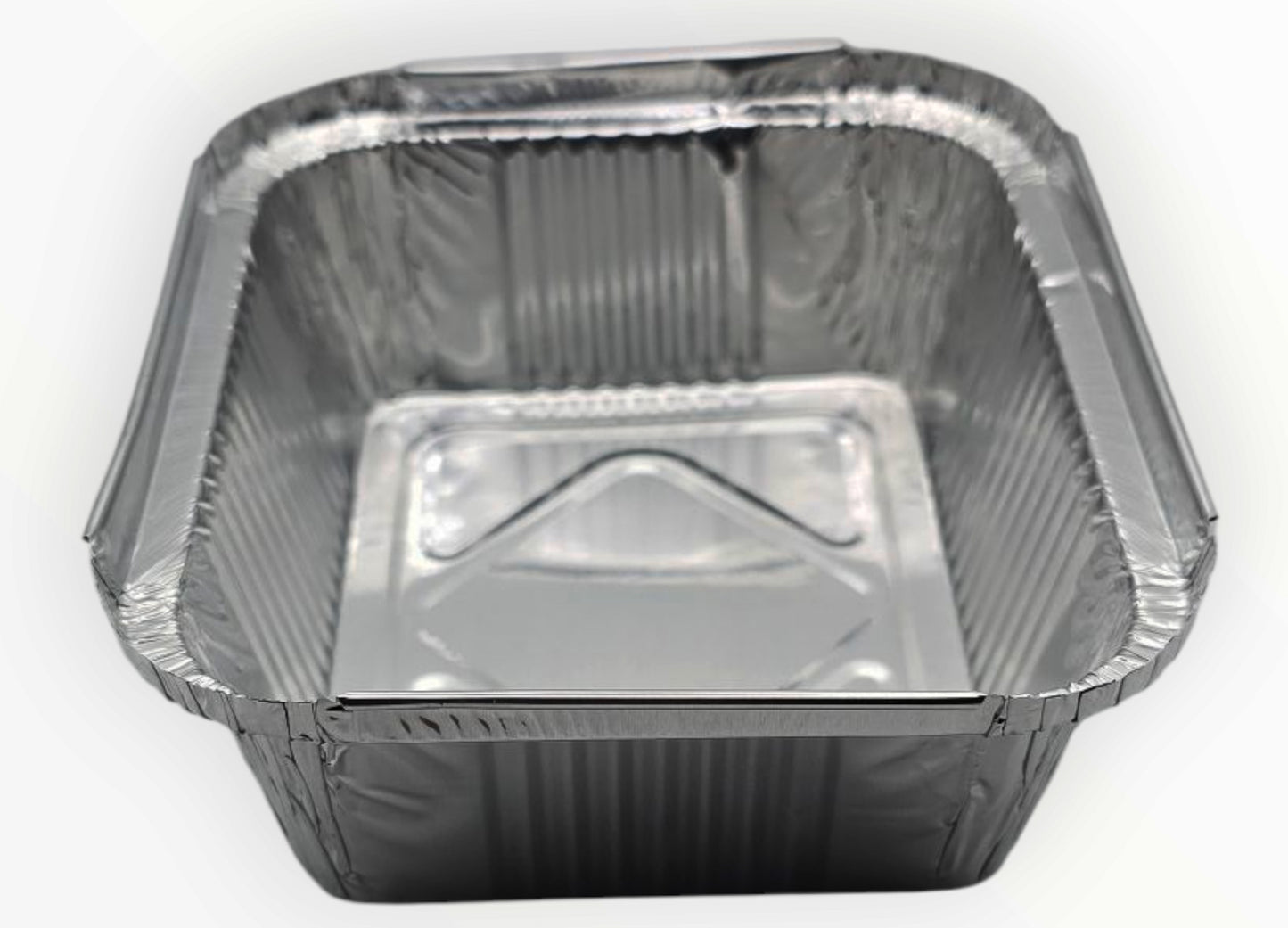 Aluschalen 450ml mit Deckel 145x120x40mm    100-400 Stück
