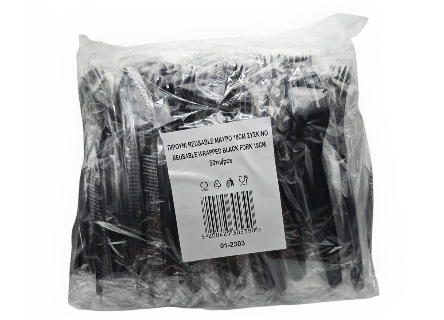 Plastik-Gabeln Mehrweg 100-200 Stück