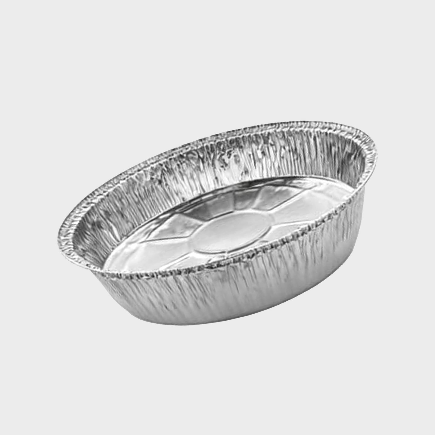 Aluschale 533 Runde Ø18,9 cm – 700ml - Höhe 3,7 cm | 100 / 200 / 400 Stück
