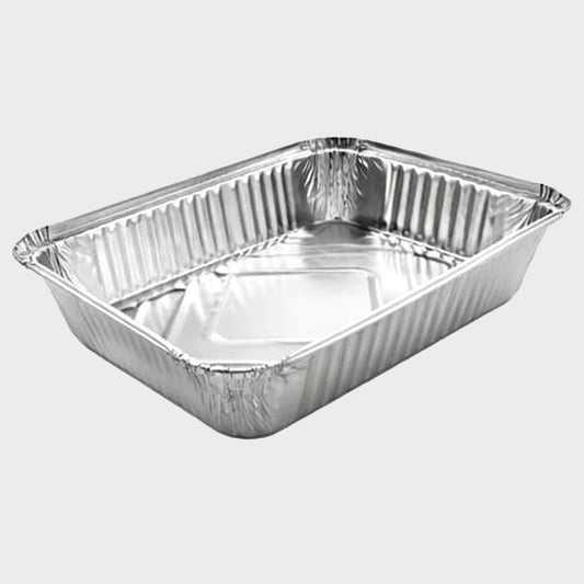 Aluschale R29L – 1120ml rechteckig – 22,8 × 17,6 × 4,2 cm | 100 / 200 / 400 Stück