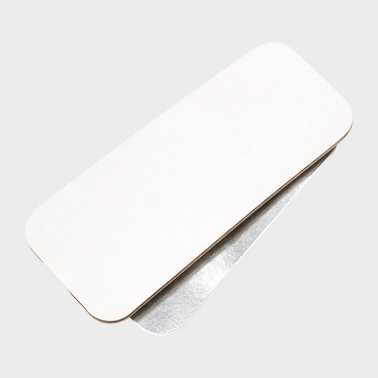 Kartondeckel R66L – Aluminium beschichtet für Aluschalen | 200 / 400 Stück